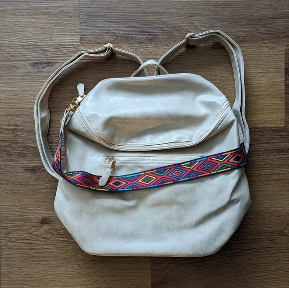 Modern+Chic | Bags | Nwot Vegan Leather Convertible Backpack  display picture 3